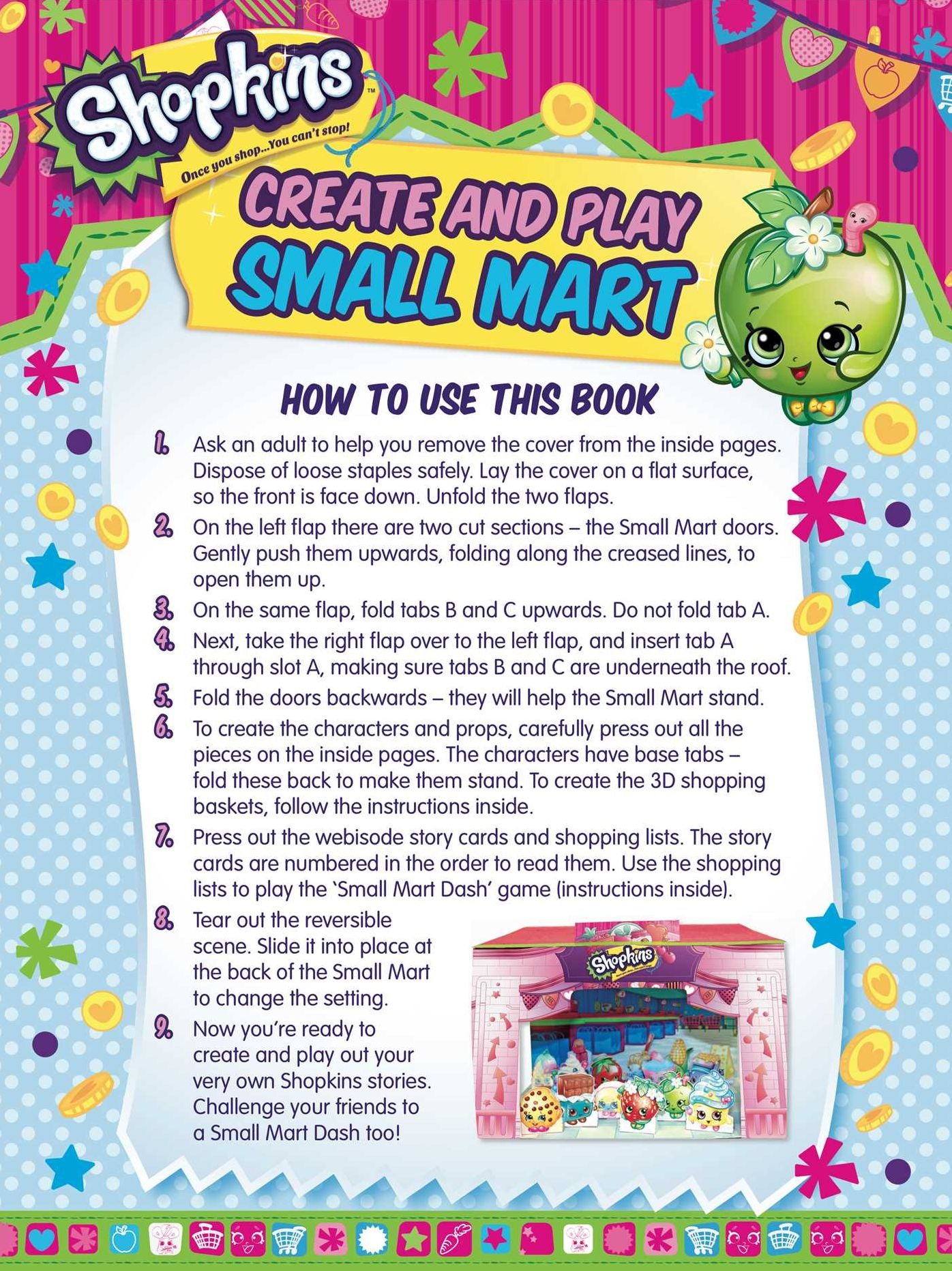 Shopkins Create and Play Small Mart