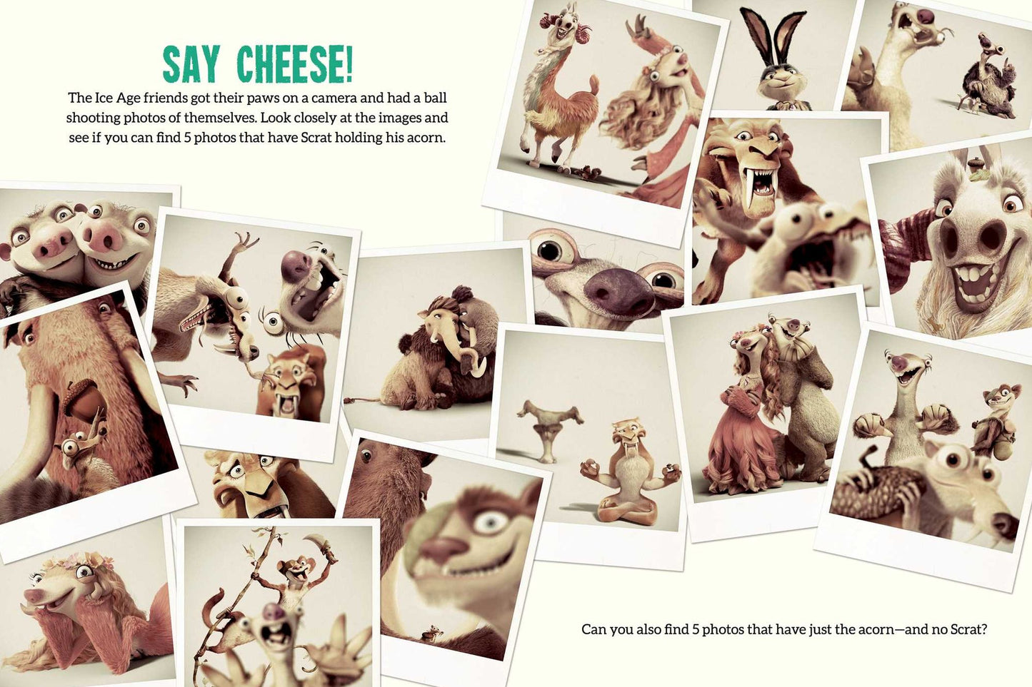 Ice Age Collision Course: Seek and Find