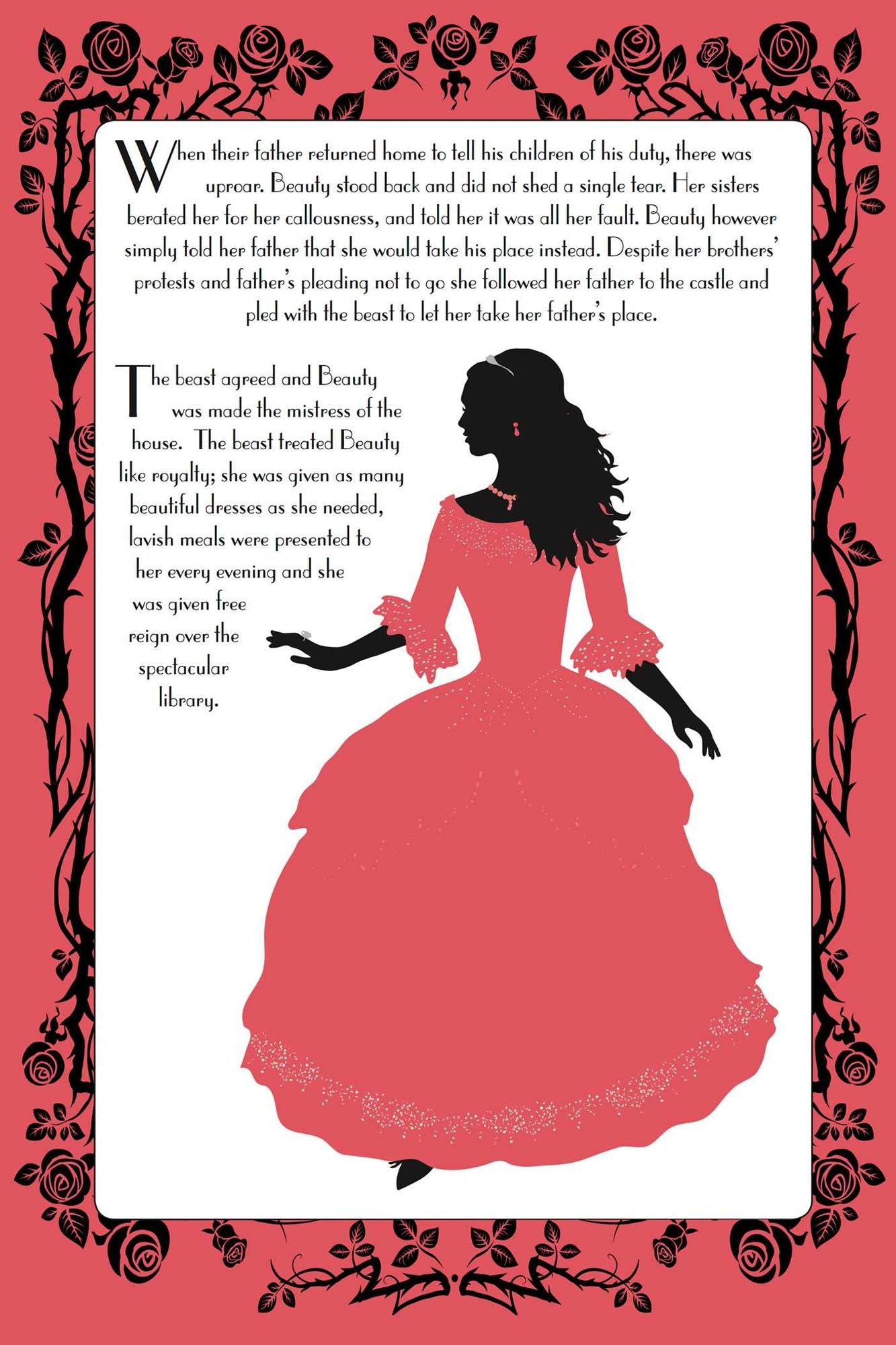 Foil Art: Beauty and the Beast