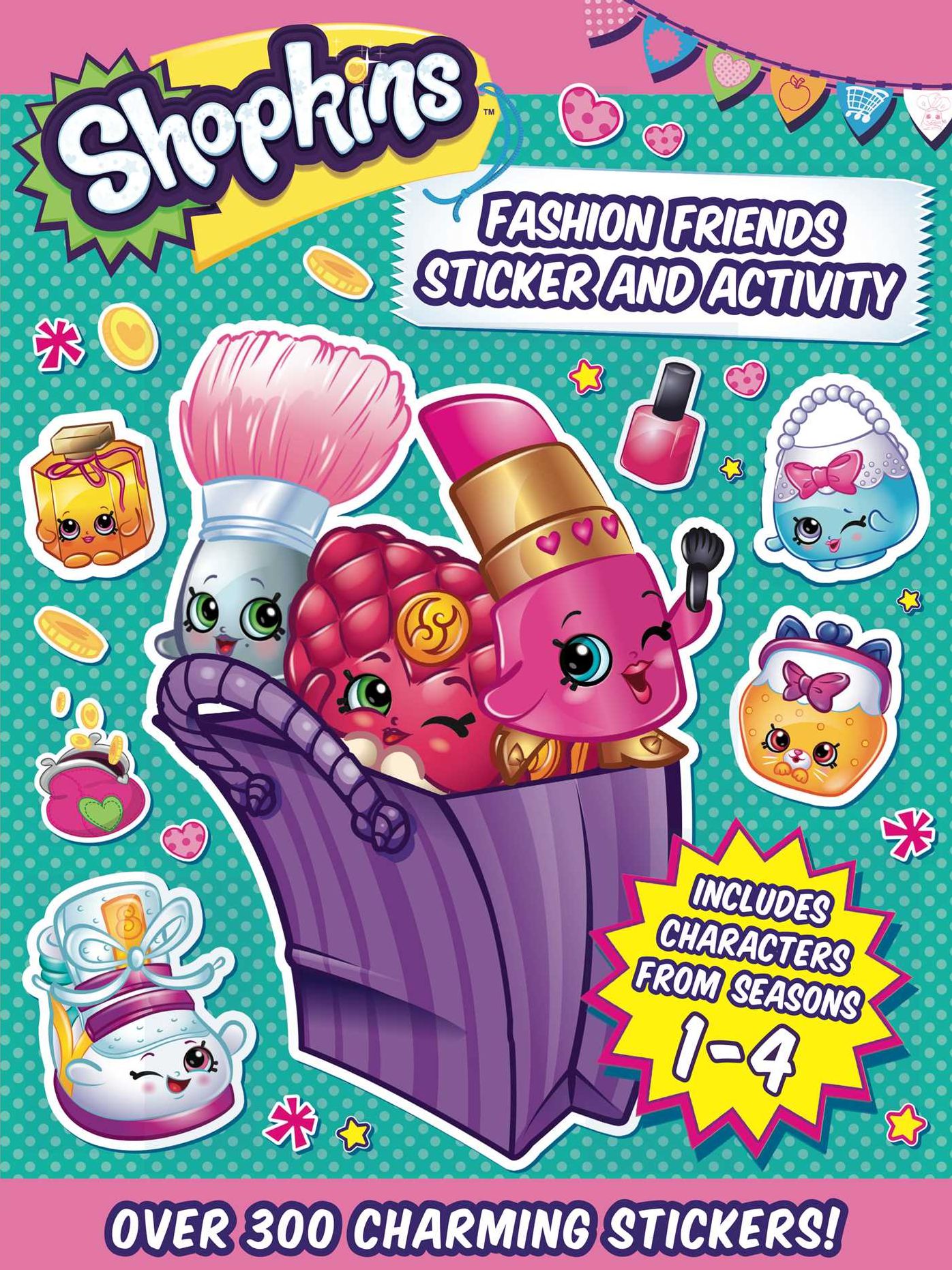 Shopkins Fashion Friends Sticker and Activity