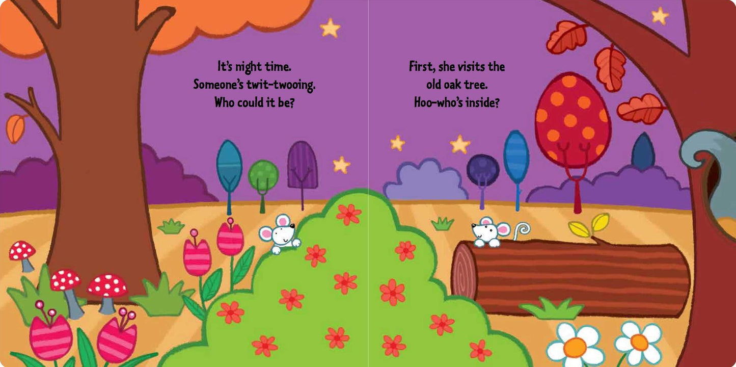 Little Owl Says Goodnight: A Slide-and-Seek Book