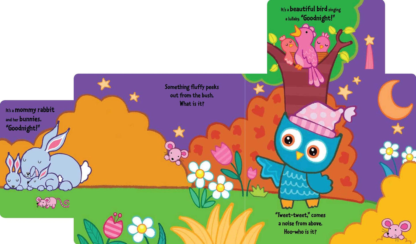 Little Owl Says Goodnight: A Slide-and-Seek Book