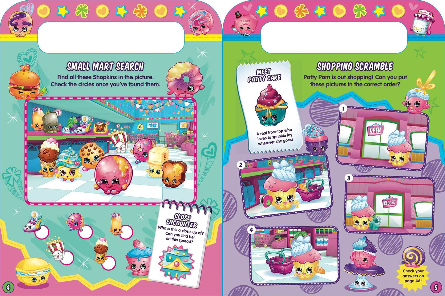 Shopkins Jumbo Sticker and Activity