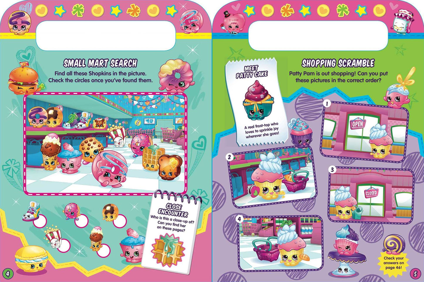 Shopkins Jumbo Sticker and Activity