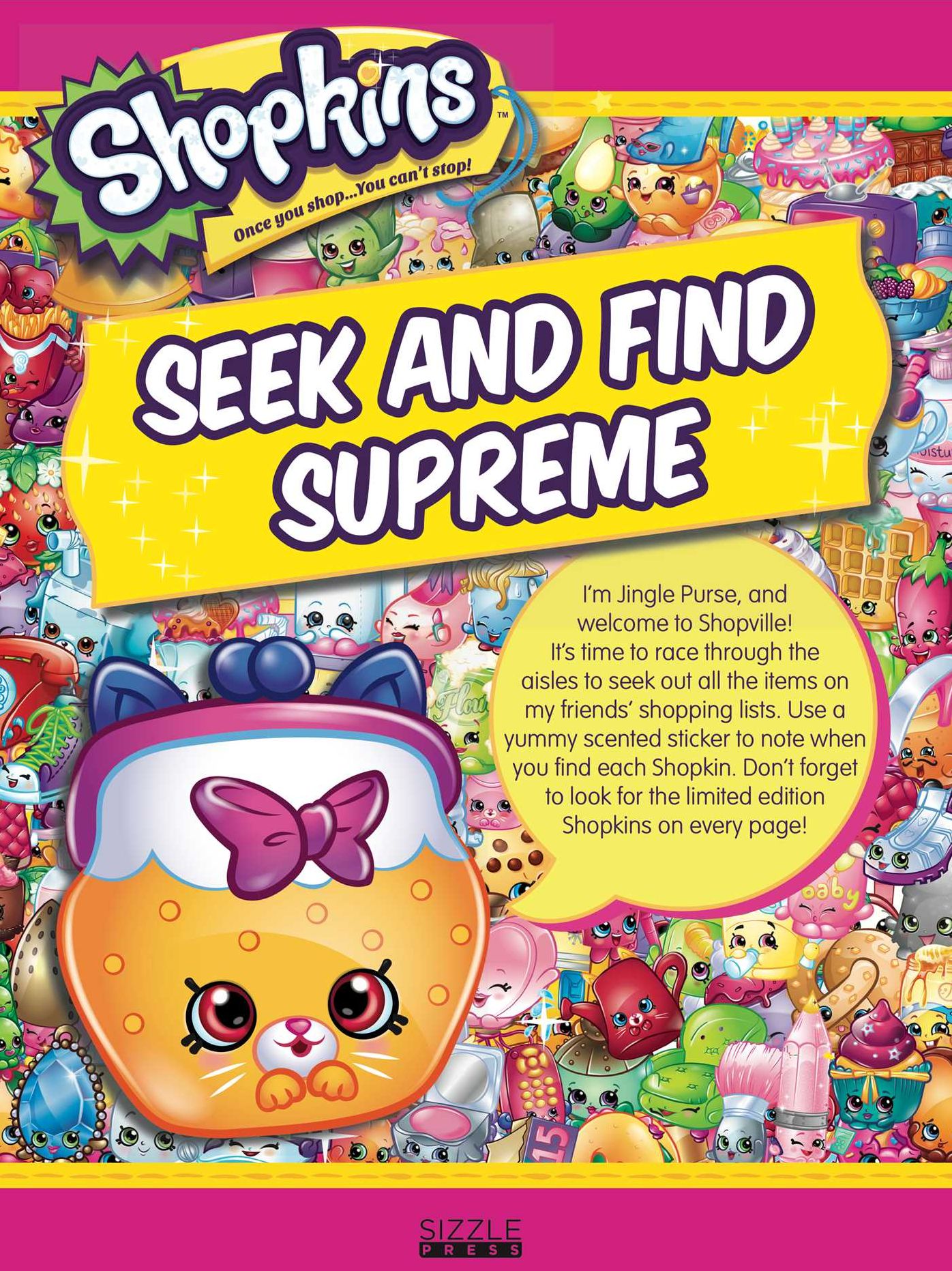 Shopkins Seek and Find Supreme