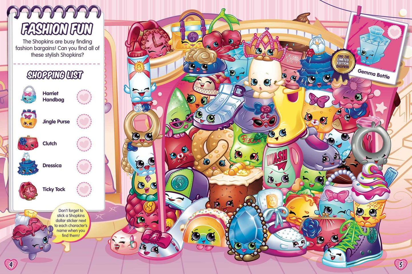 Shopkins Seek and Find Supreme