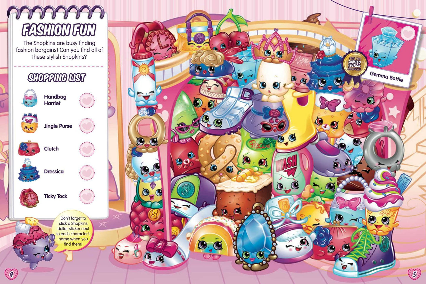 Shopkins Seek and Find Supreme