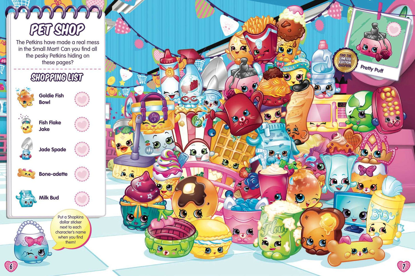Shopkins Seek and Find Supreme