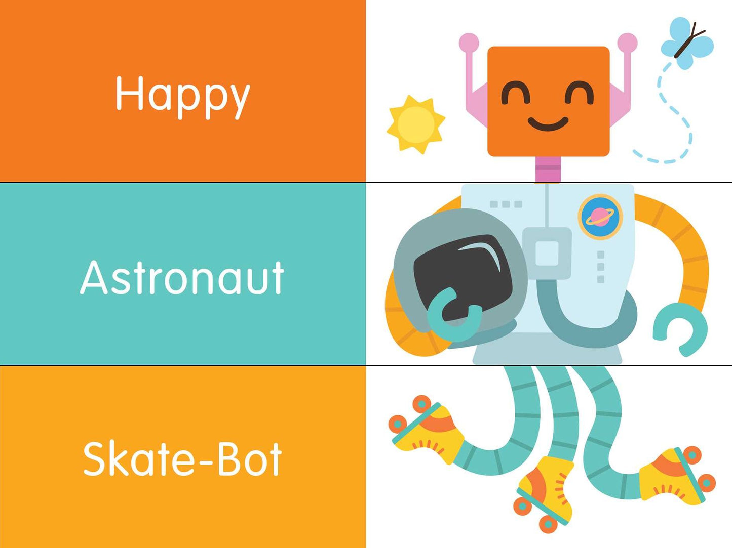 Make a Robot!: A Mix-and-Match Book