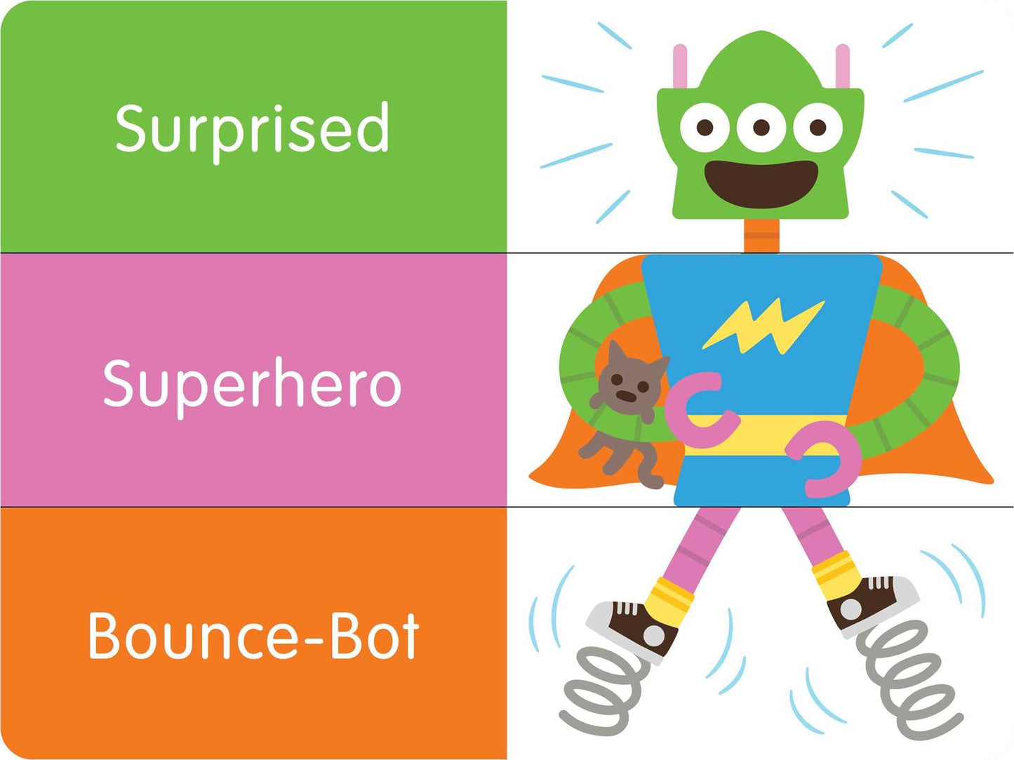Make a Robot!: A Mix-and-Match Book