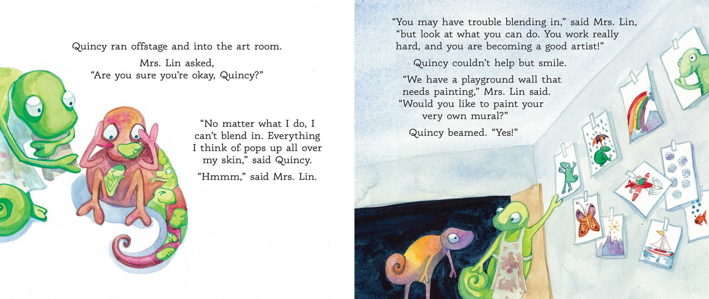 Quincy: The Chameleon Who Couldn't Blend In