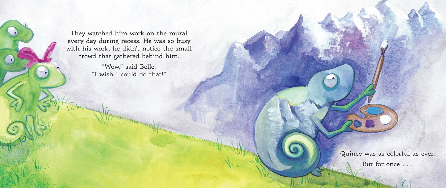 Quincy: The Chameleon Who Couldn't Blend In