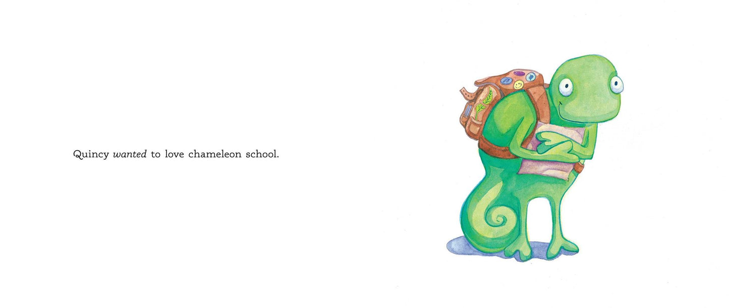 Quincy: The Chameleon Who Couldn't Blend In