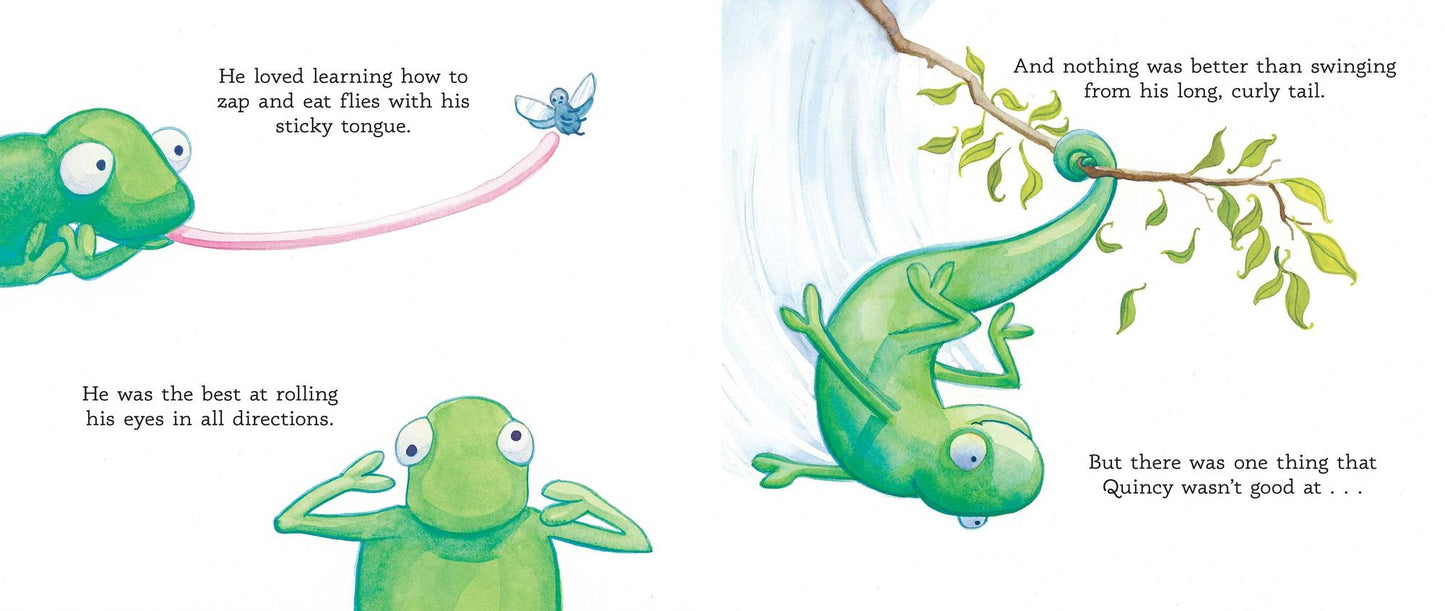 Quincy: The Chameleon Who Couldn't Blend In