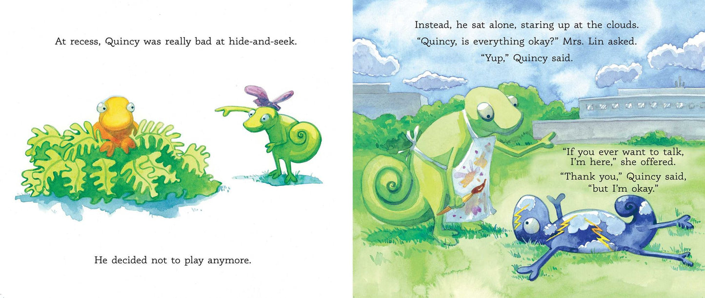 Quincy: The Chameleon Who Couldn't Blend In