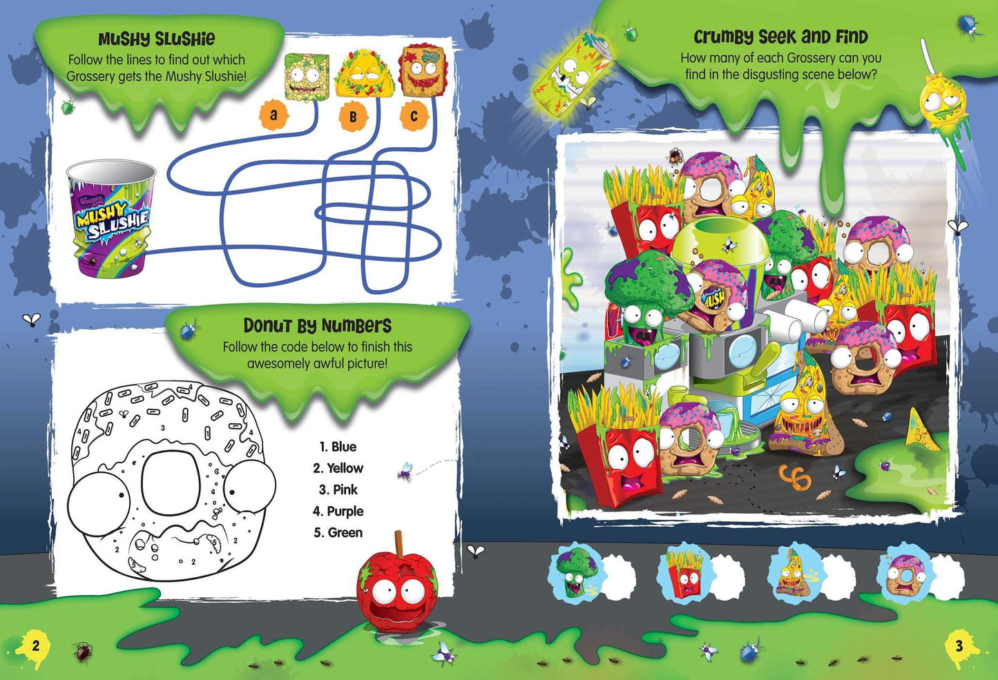 The Grossery Gang: Welcome to Cheap Town!: Sticker and Activity
