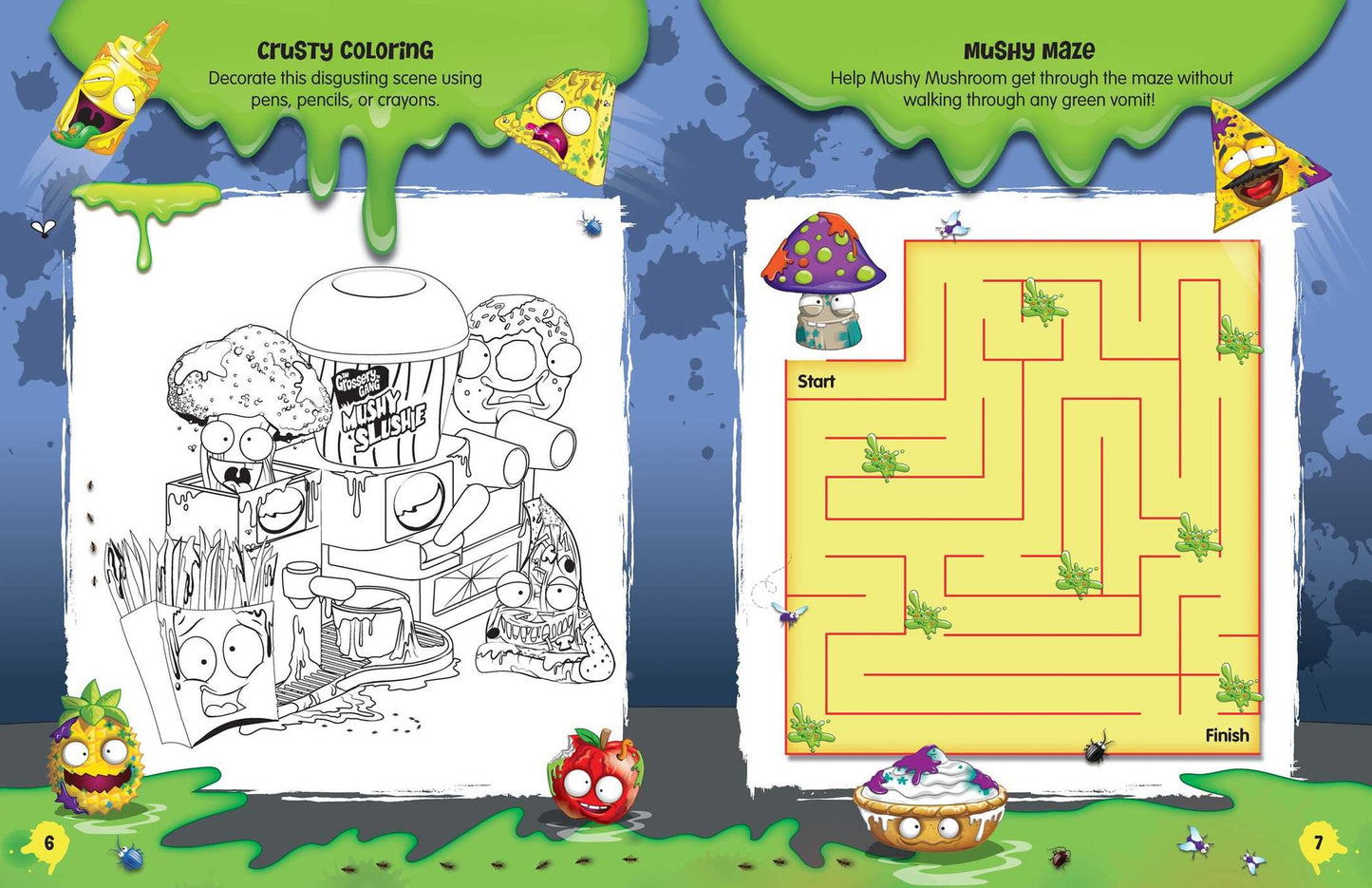 The Grossery Gang: Welcome to Cheap Town!: Sticker and Activity