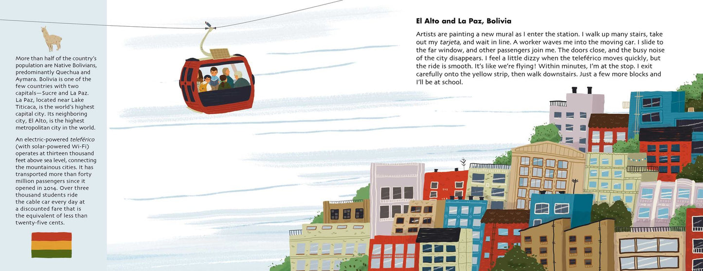 Adventures to School: Real-Life Journeys of Students from Around the World