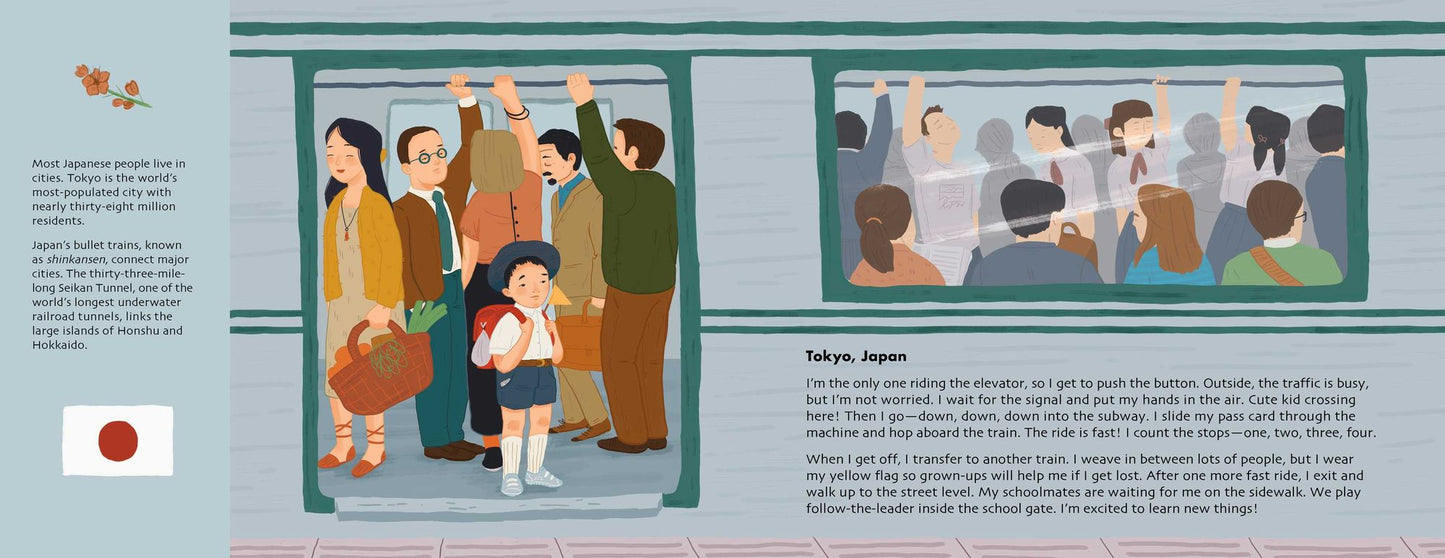 Adventures to School: Real-Life Journeys of Students from Around the World