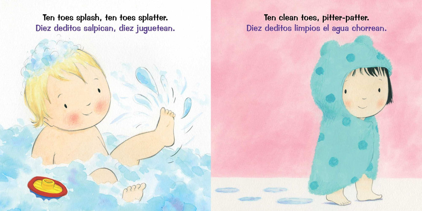 Ten Little Toes, Two Small Feet/Diez deditos de los pies, dos piececitos