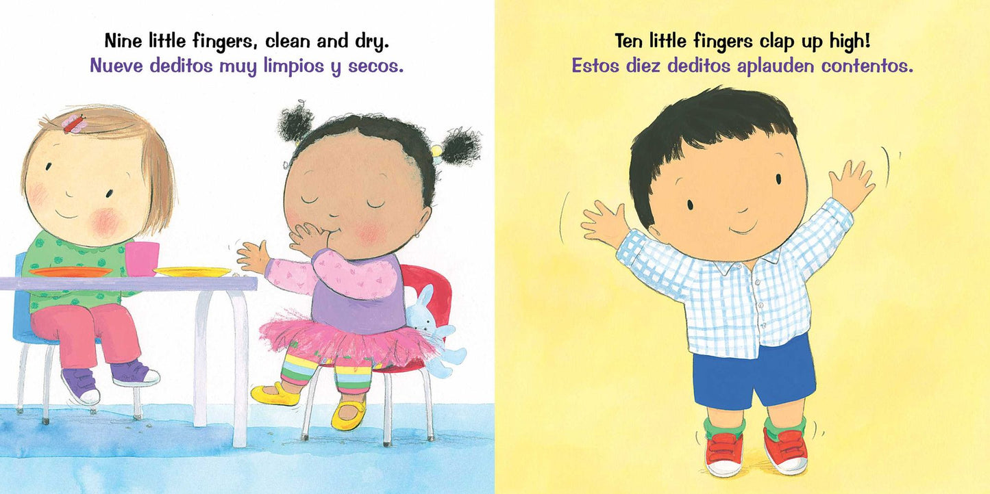 Ten Little Fingers, Two Small Hands/Diez deditos, dos manita