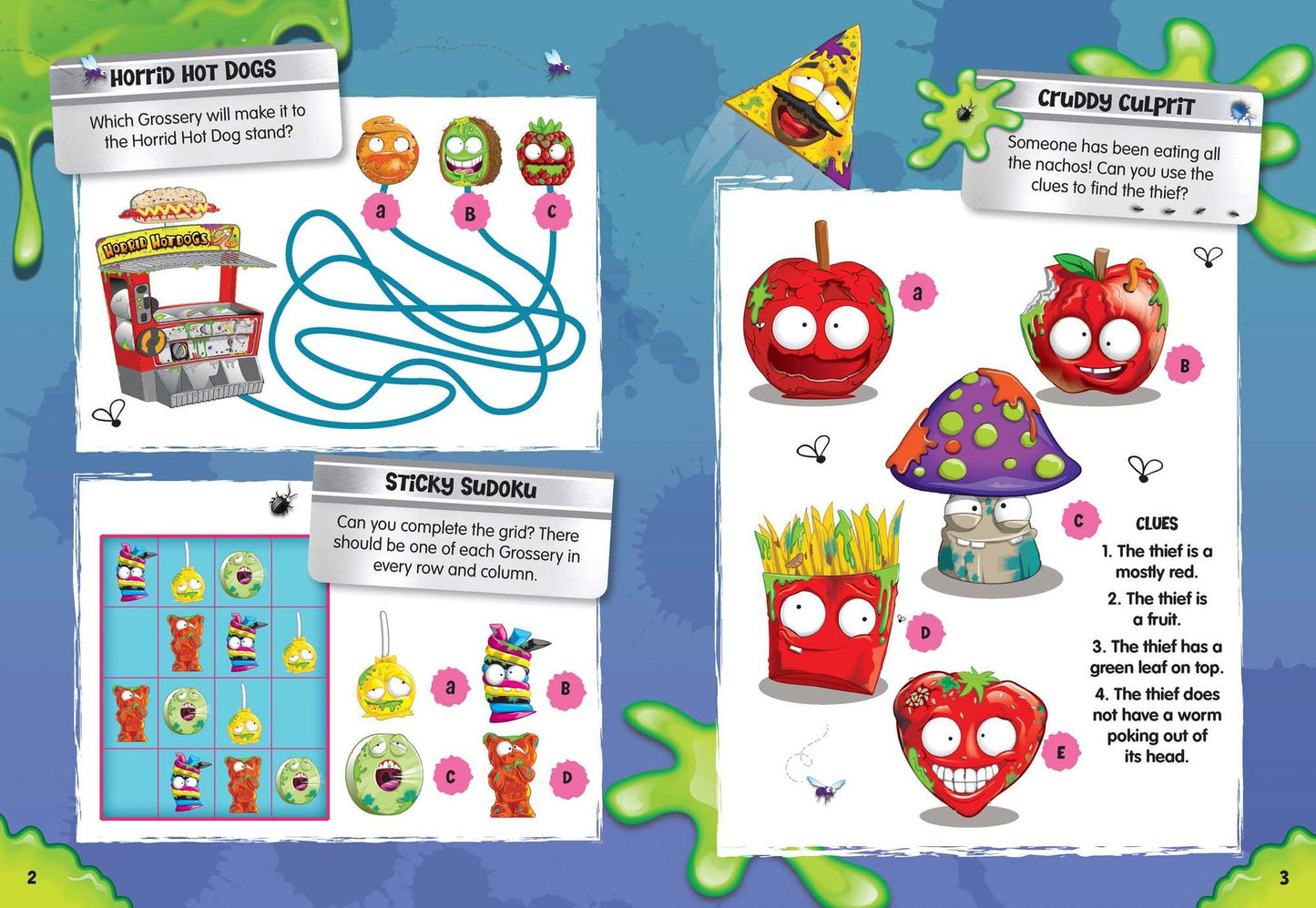 The Grossery Gang: Getting Grosser: Sticker and Activity