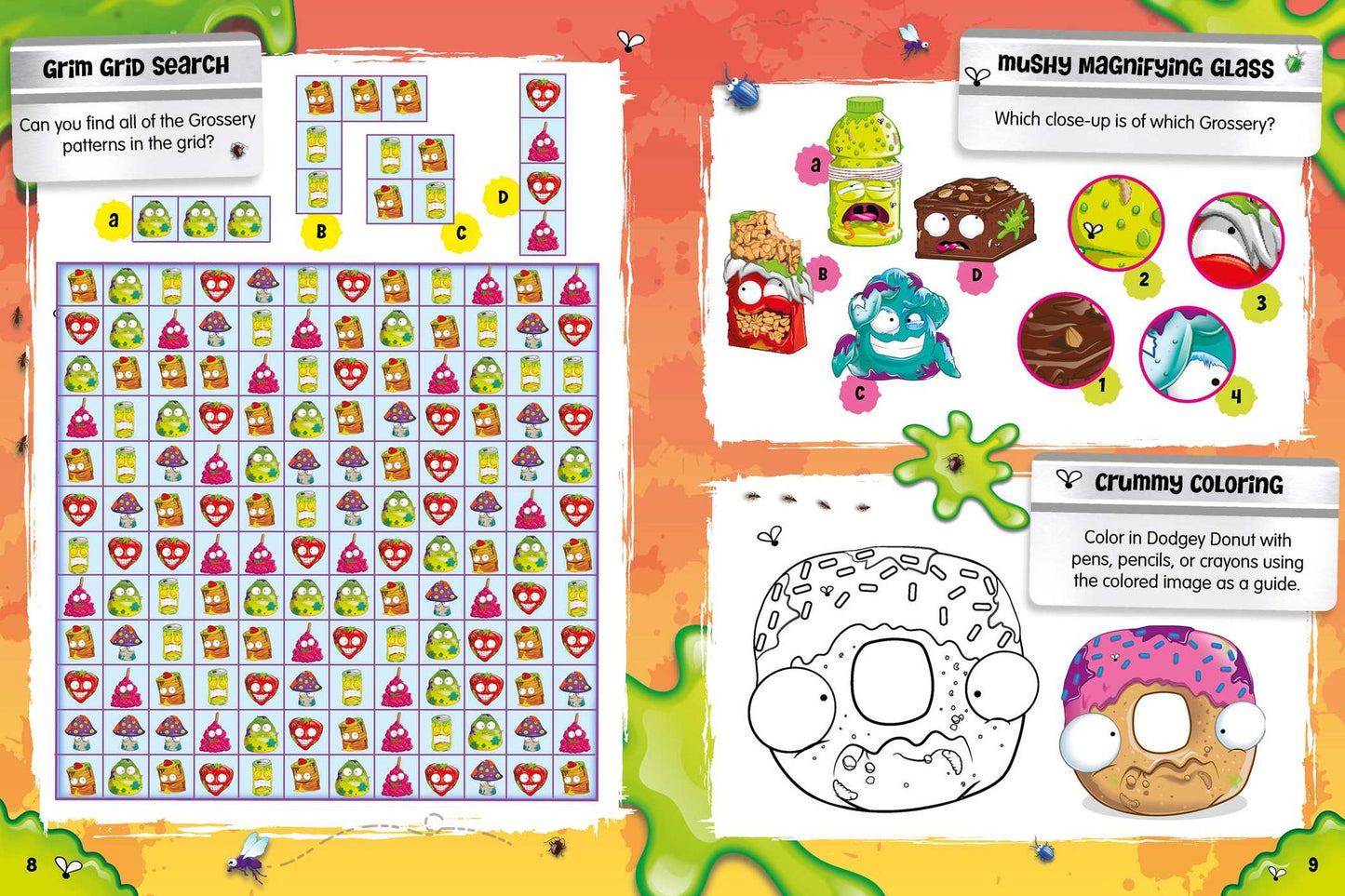 The Grossery Gang: Getting Grosser: Sticker and Activity