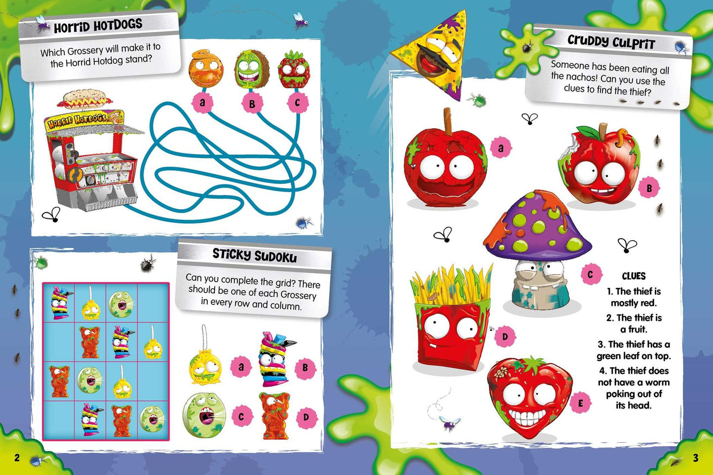 The Grossery Gang: Getting Grosser: Sticker and Activity