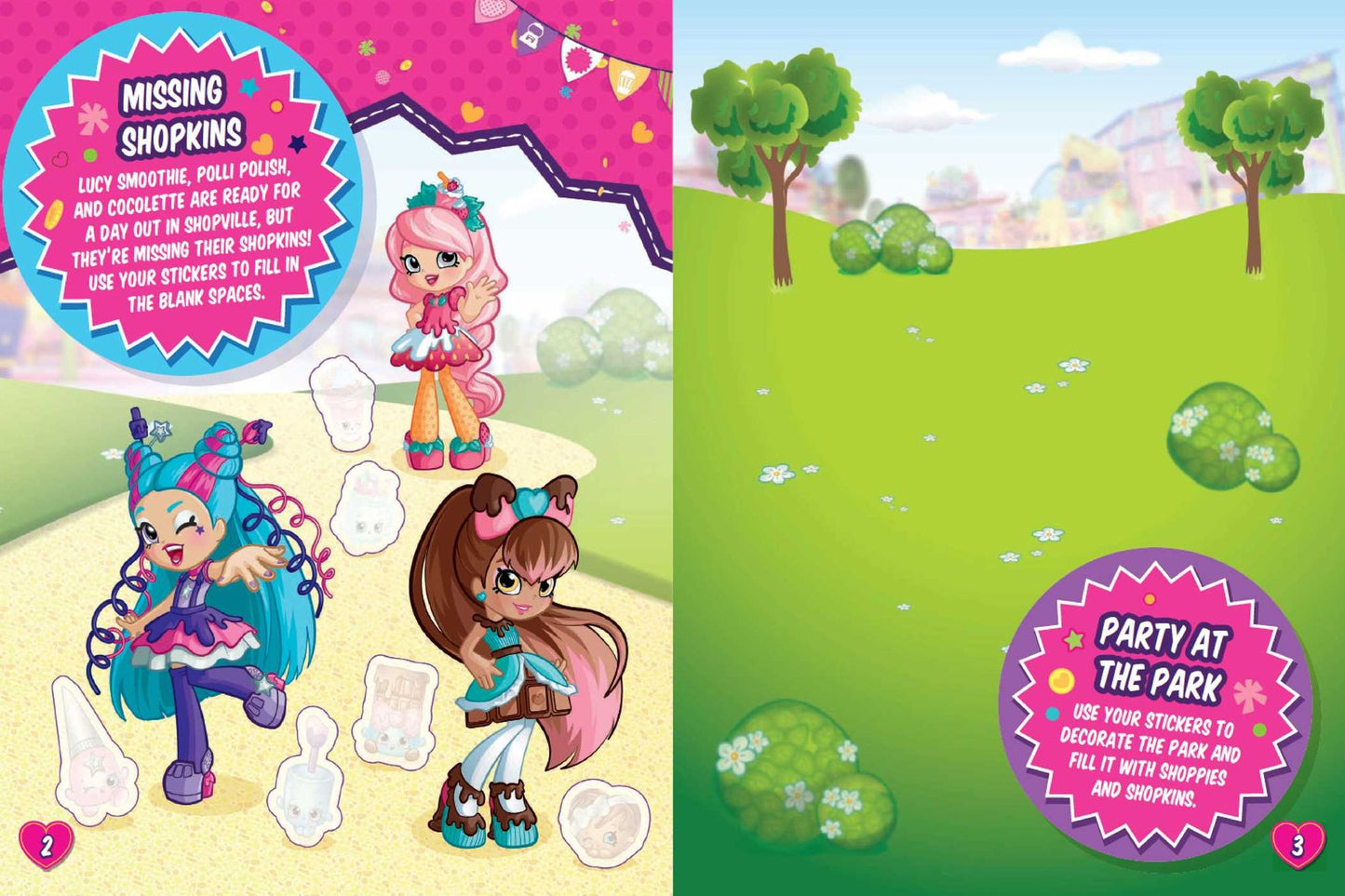 Shoppies Join Our Squad: Sticker Scenes
