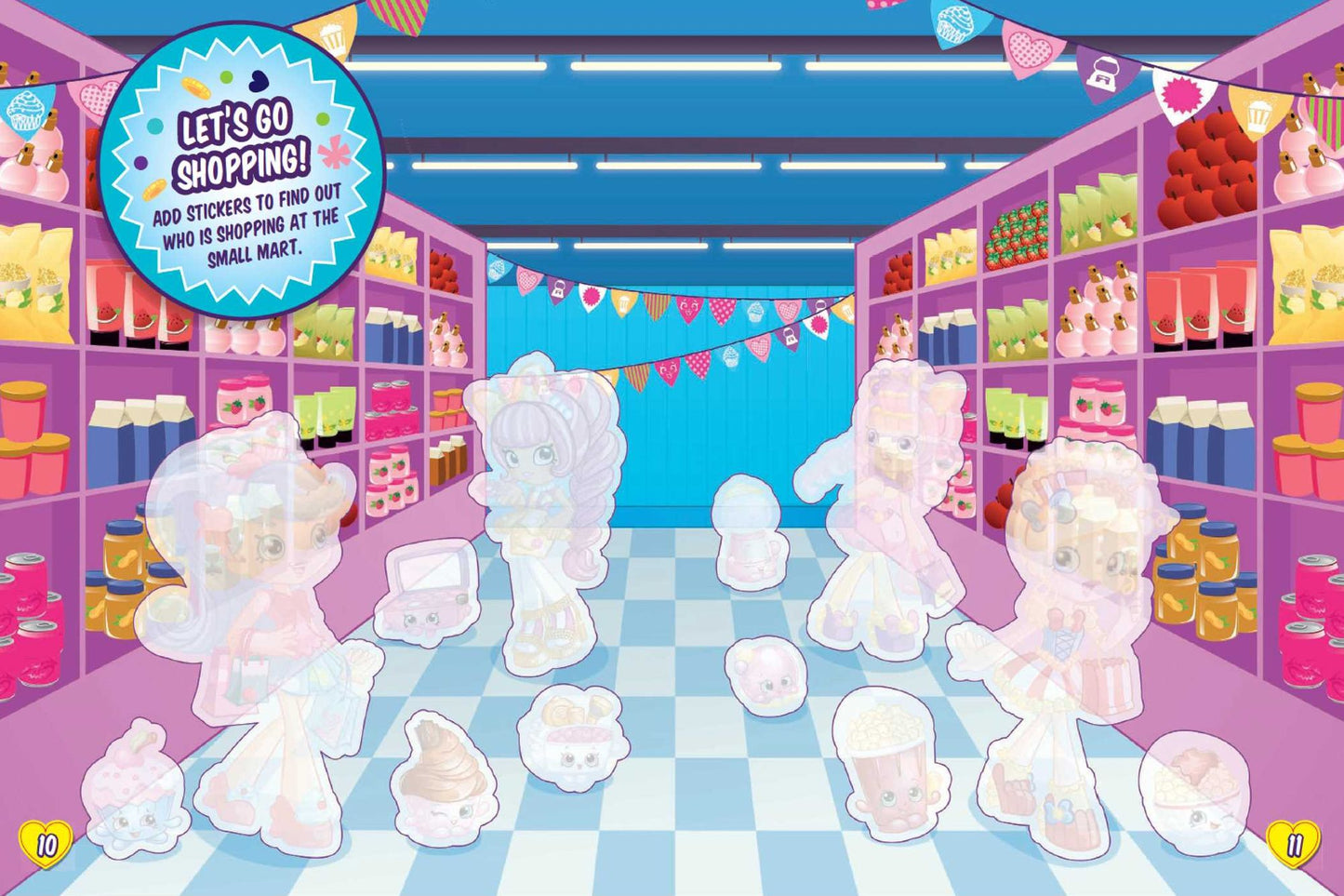 Shoppies Join Our Squad: Sticker Scenes