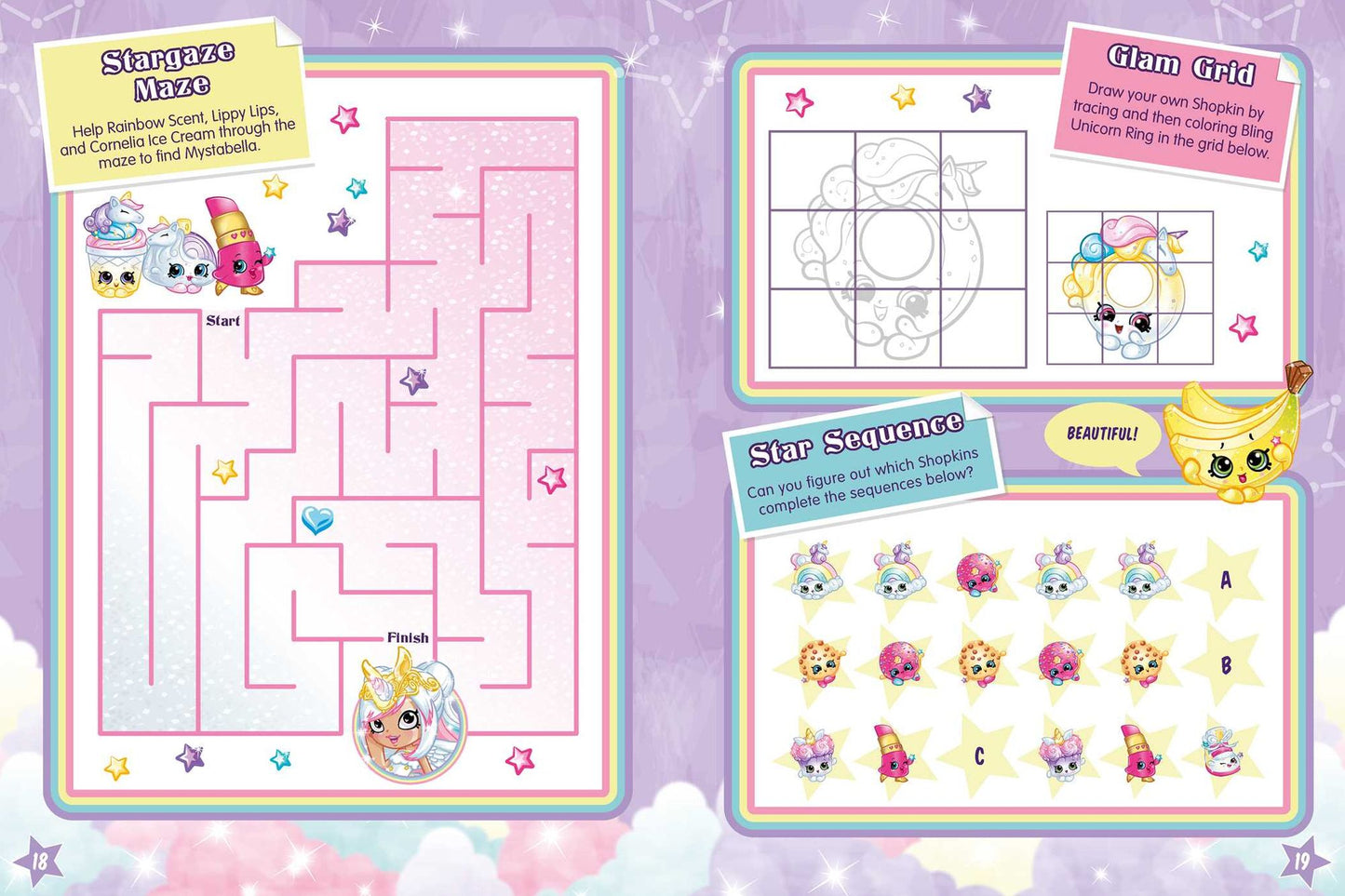 Shoppies Unicorn Magic Seek & Find