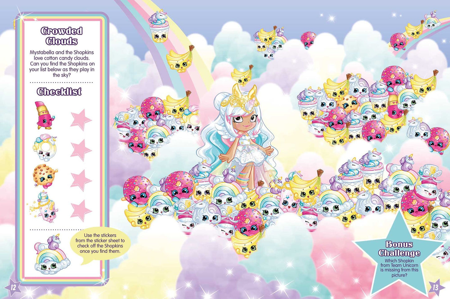 Shoppies Unicorn Magic Seek & Find
