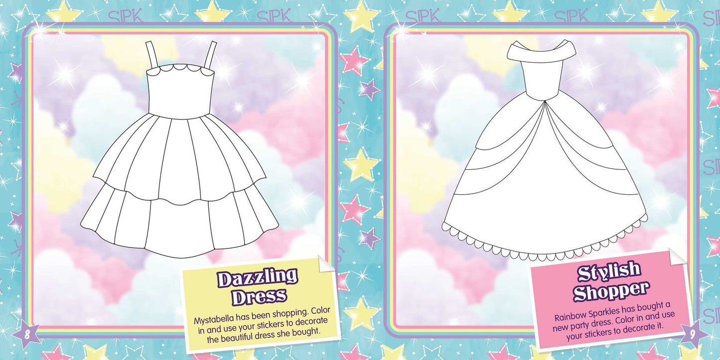 Shoppies Meet Mystabella and Rainbow Sparkles