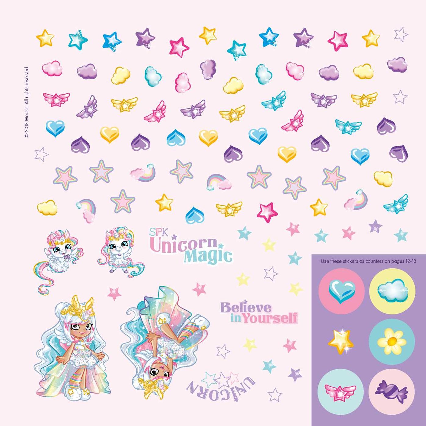 Shoppies Meet Mystabella and Rainbow Sparkles