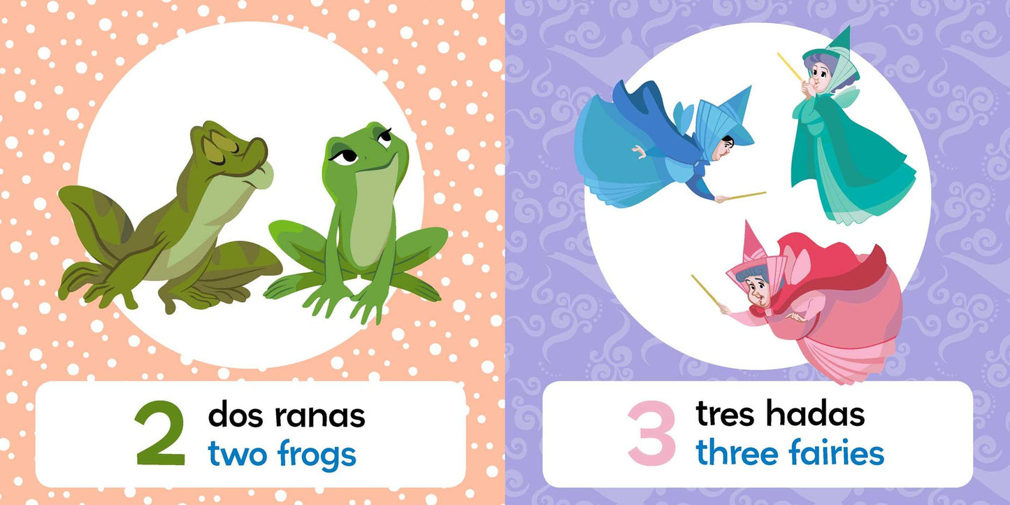 Numbers / Nï¿½meros (English-Spanish) (Disney Princess)