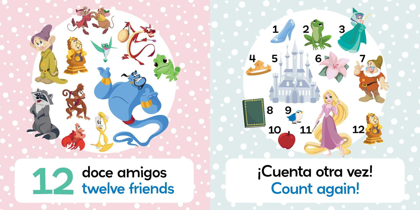 Numbers / Nï¿½meros (English-Spanish) (Disney Princess)