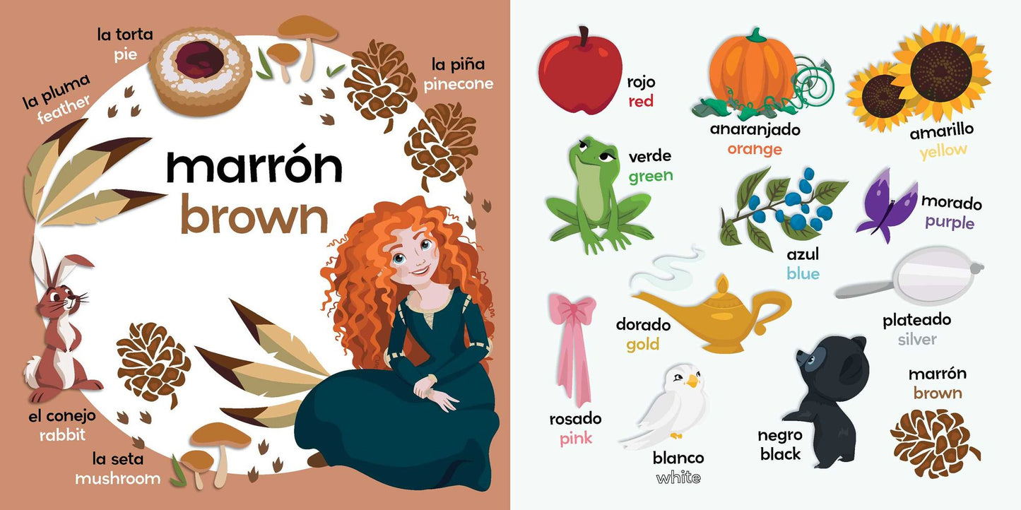 Colors / Colores (English-Spanish) (Disney Princess)