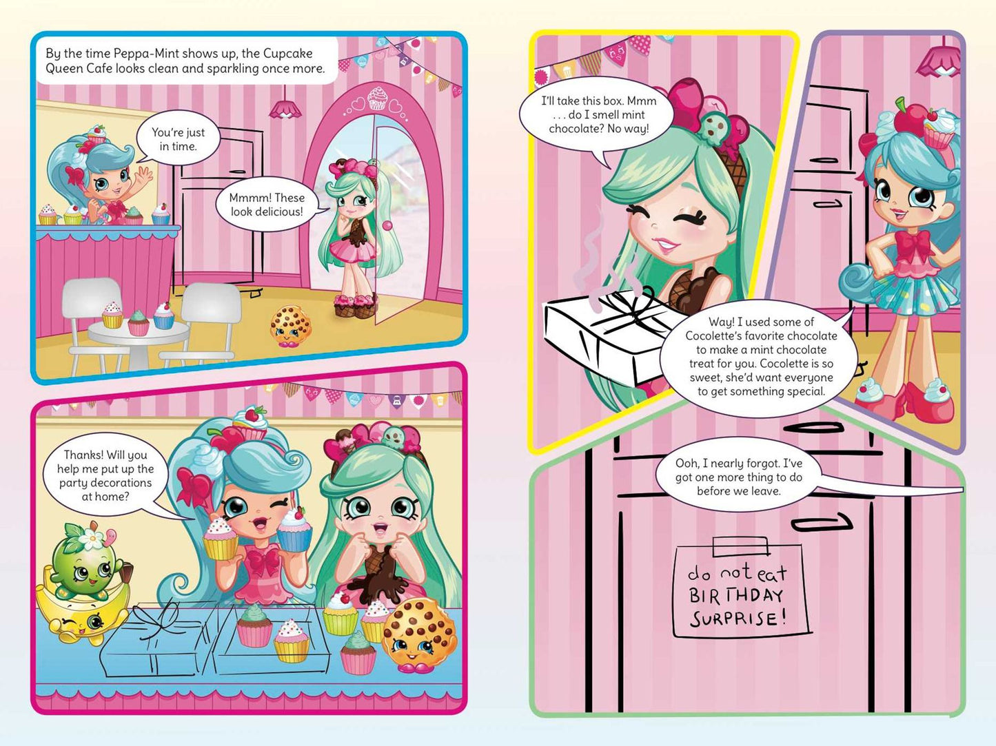 Shoppies Cupcake Culprit: Comic Mystery