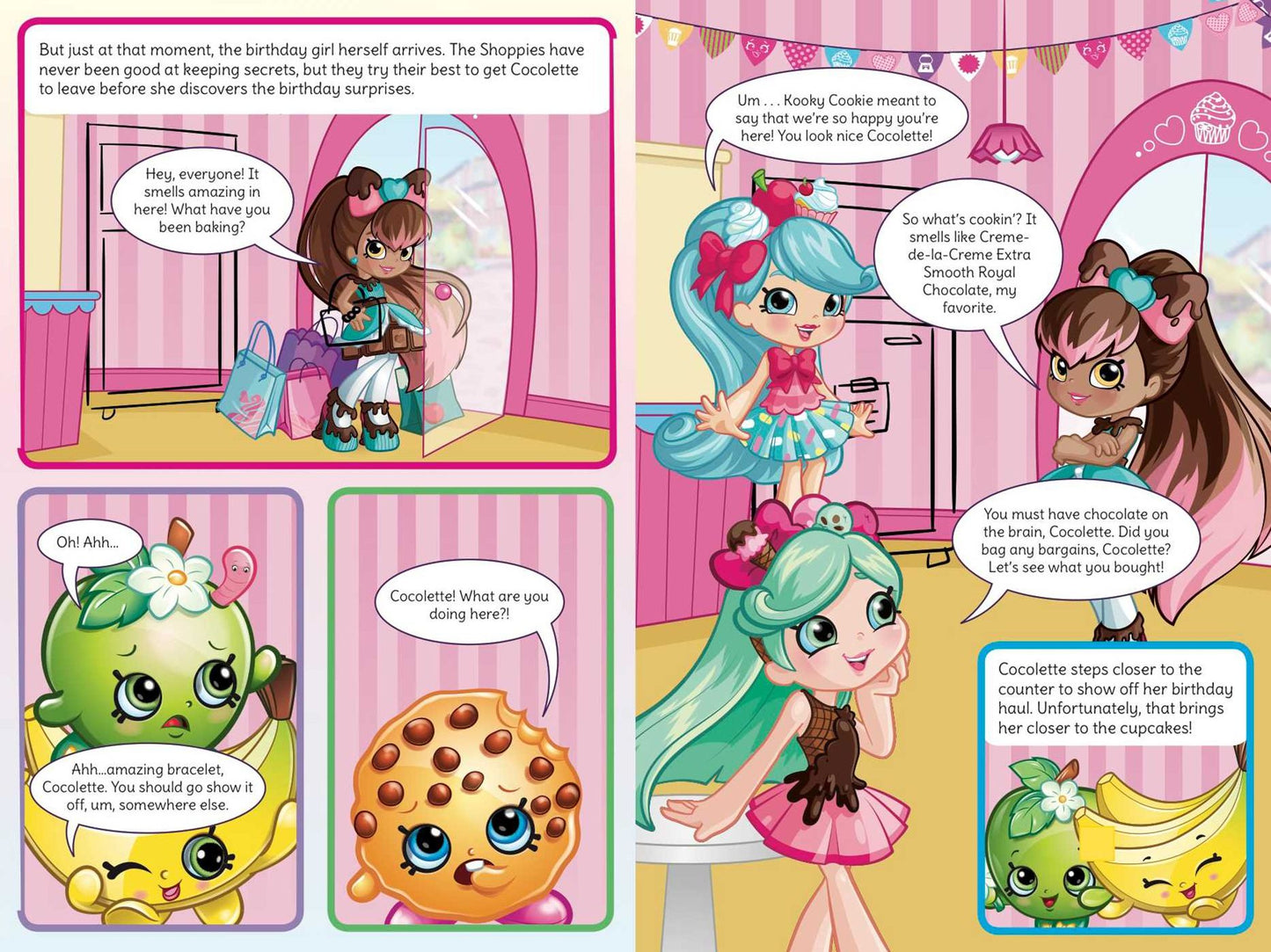 Shoppies Cupcake Culprit: Comic Mystery