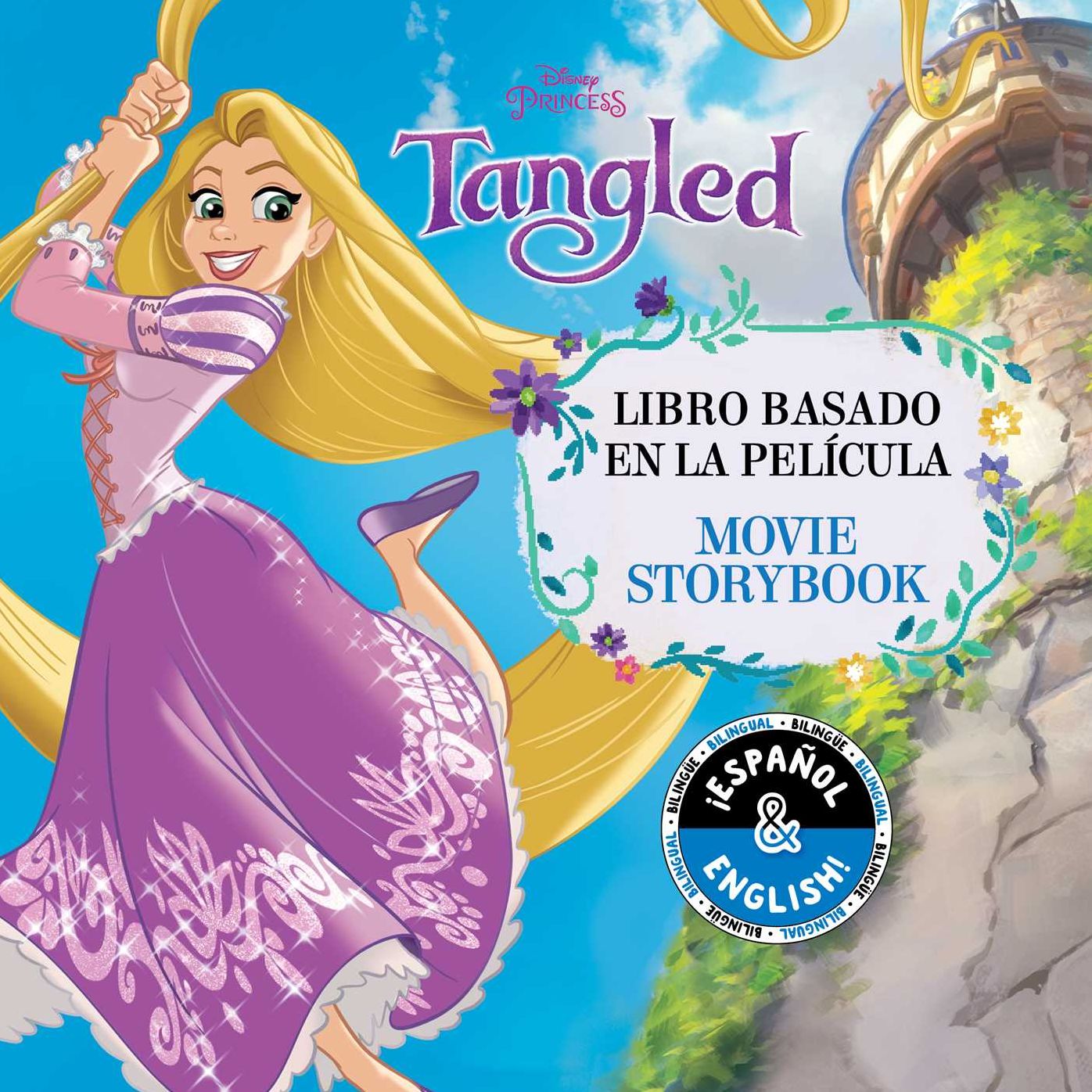 Disney Tangled: Movie Storybook / Libro basado en la pelï¿½cula (English-Spanish)
