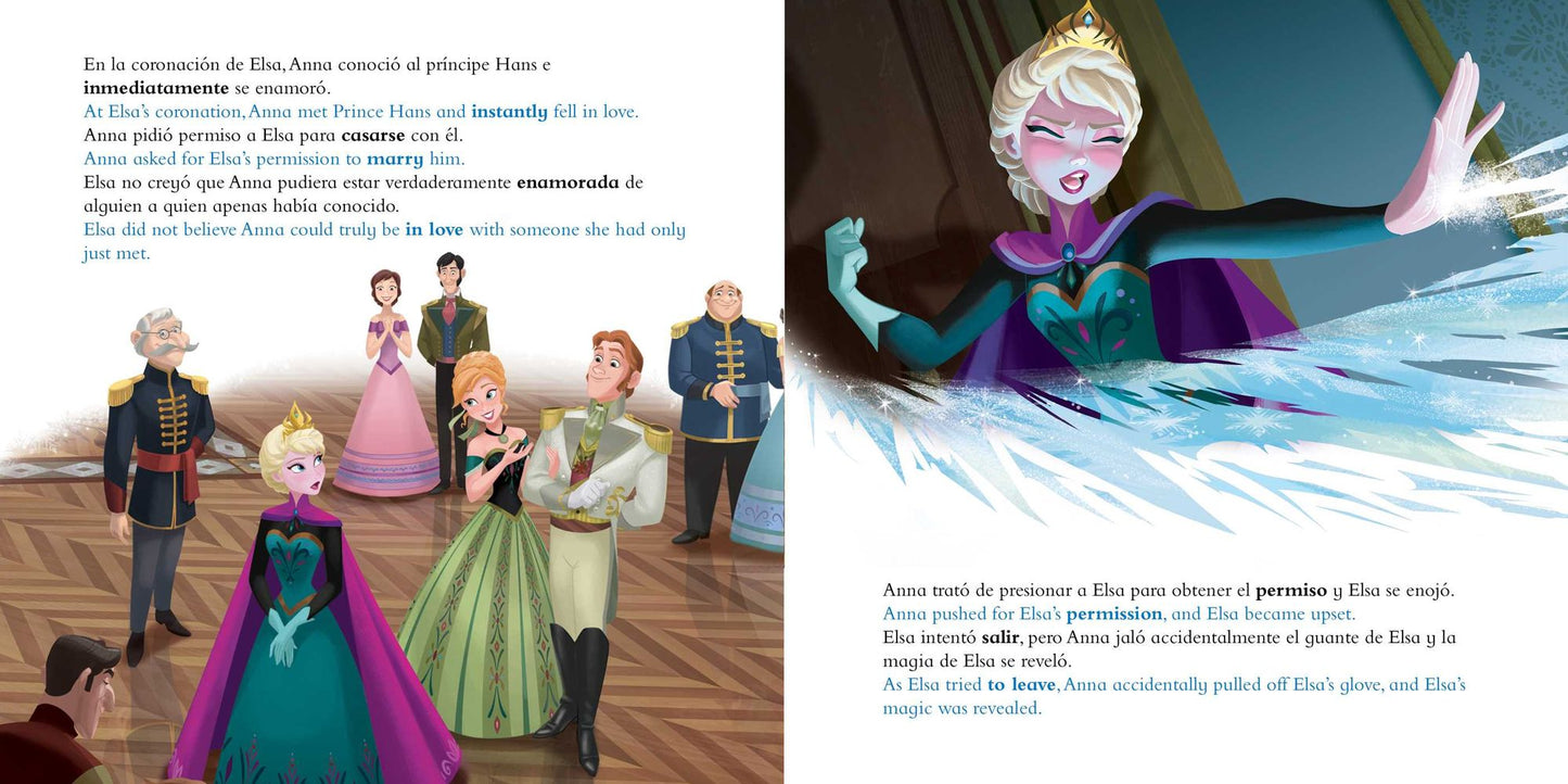 Disney Frozen: Movie Storybook / Libro basado en la pelï¿½cula (English-Spanish)