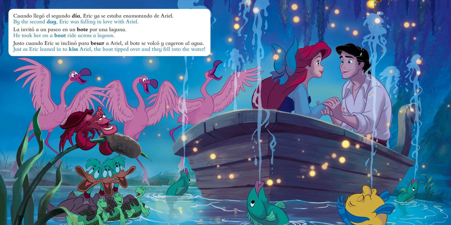 Disney The Little Mermaid: Movie Storybook / Libro basado en la pelï¿½cula (English-Spanish)