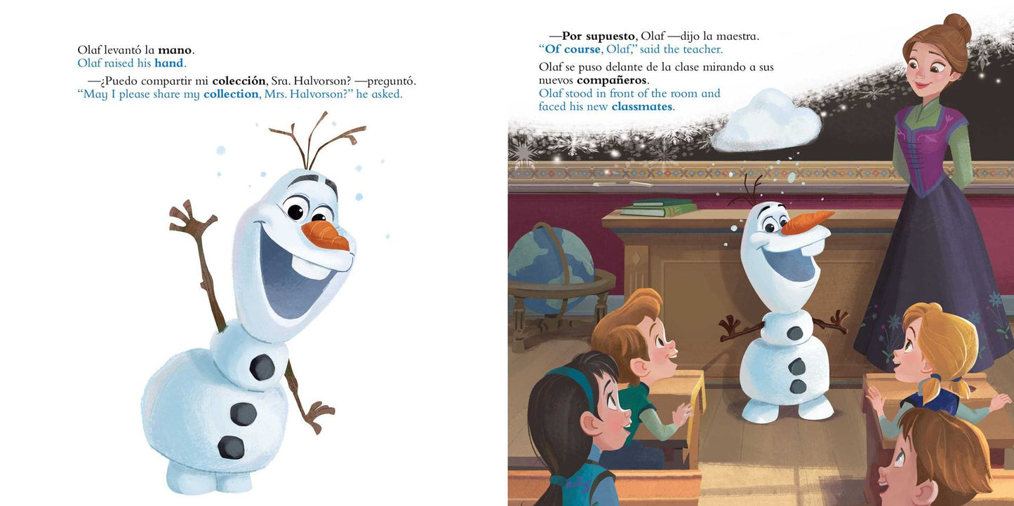 Show-and-Tell / Mostrar y contar (English-Spanish) (Disney Olaf's Frozen Adventure)