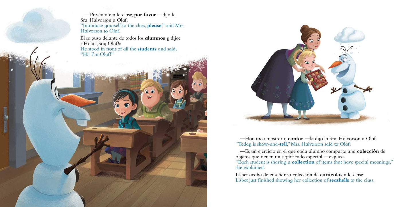 Show-and-Tell / Mostrar y contar (English-Spanish) (Disney Olaf's Frozen Adventure)