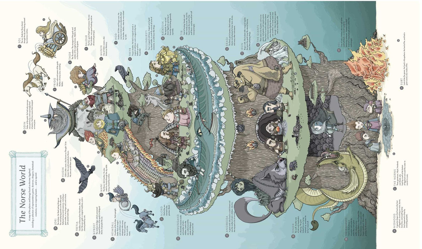 Myth Atlas: Maps and Monsters, Heroes and Gods from Twelve Mythological Worlds