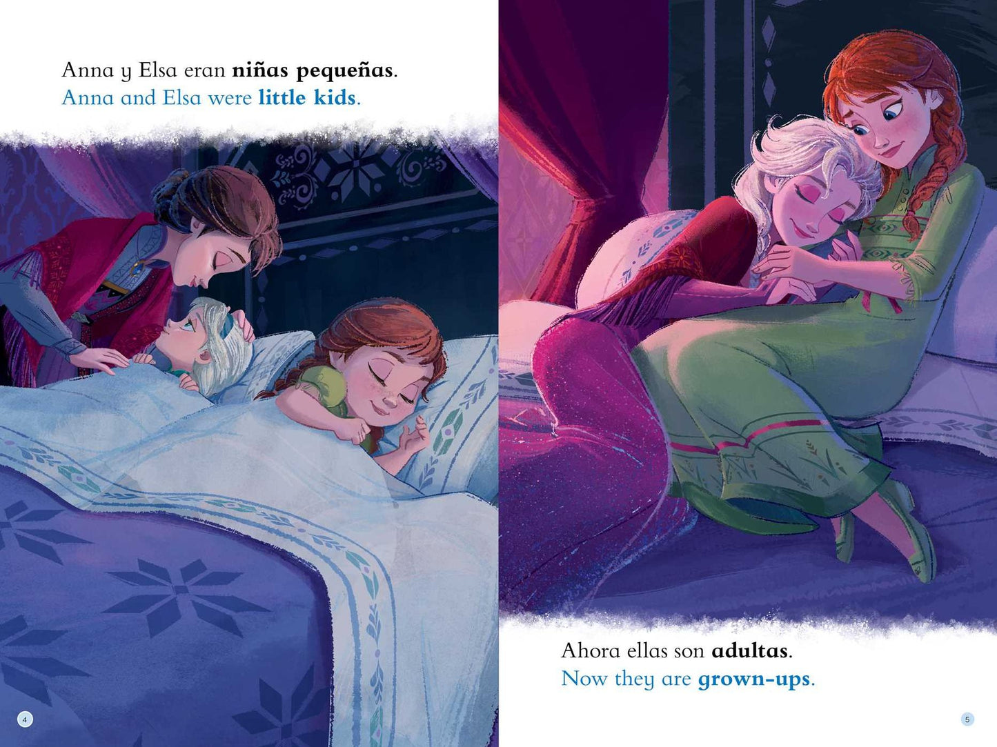 Journey Together and Apart / Un viaje juntos y separados (English-Spanish) (Disney Frozen 2) (Level Up! Readers)