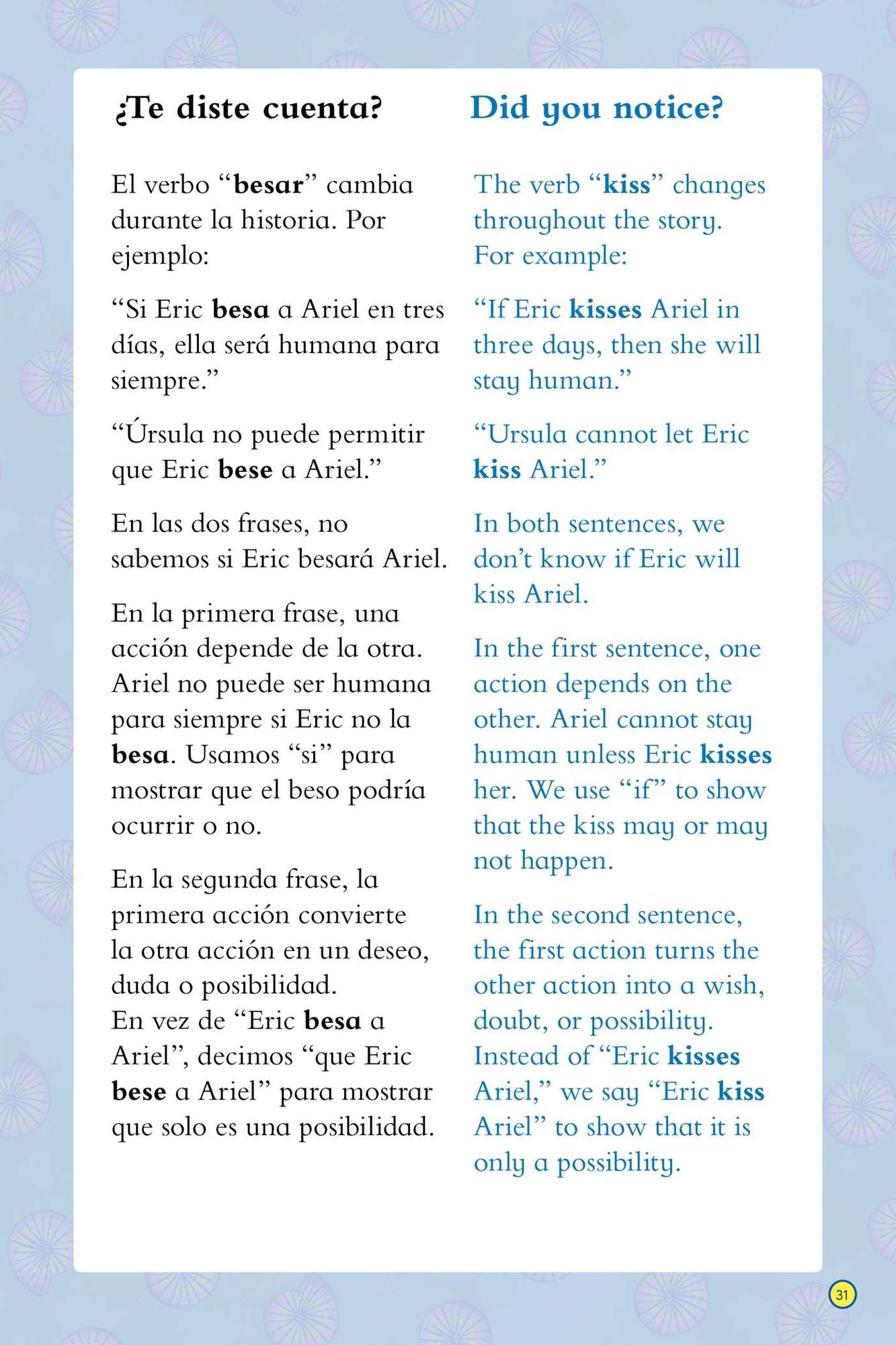 Ariel's Voice / La voz de Ariel (English-Spanish) (Disney The Little Mermaid) (Level Up! Readers)