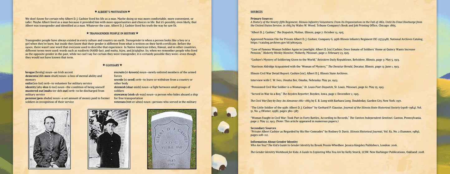 The Fighting Infantryman: The Story of Albert D. J. Cashier, Transgender Civil War Soldier