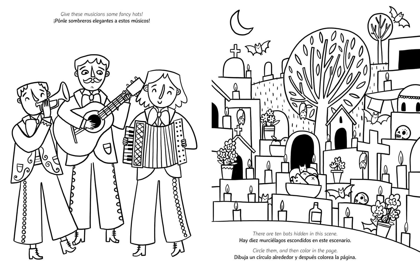 Crayola: Day Of The Dead/Dï¿½a De Los Muertos (A Crayola Bilingual Coloring Sticker Activity Book For Kids)