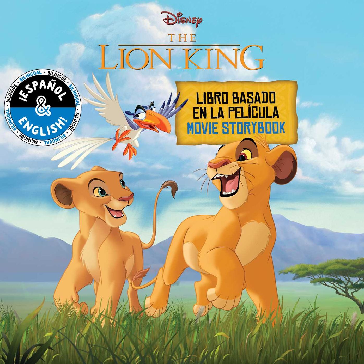 Disney The Lion King: Movie Storybook / Libro basado en la pelÃ¯Â¿Â½cula (English-Spanish)